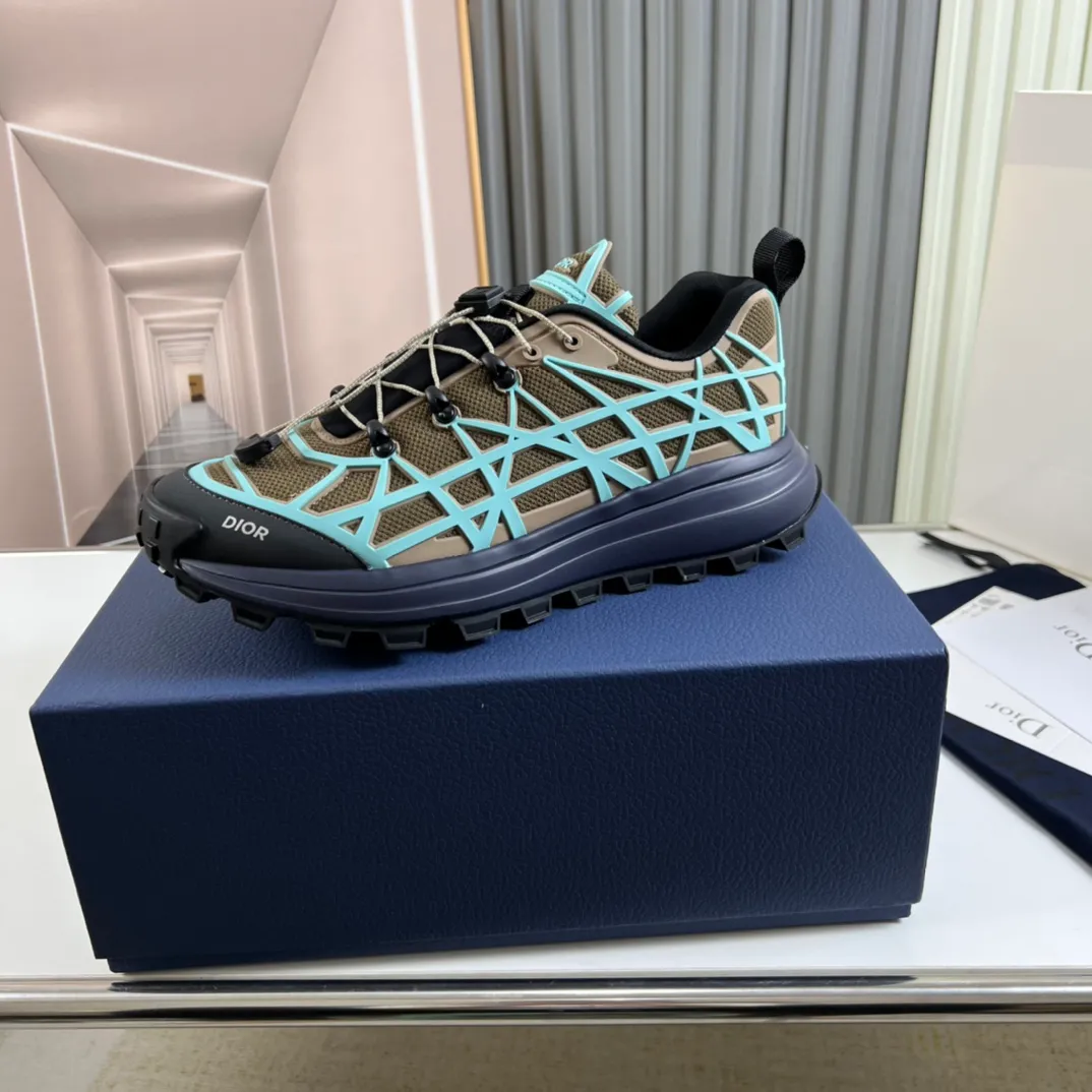 Men's men's shoes 💰640💰 Dior. The latest hot sale 🔥Official website 1:1 replica ⬆️Imported mesh technology, comfortable mesh lining 38-45 (45 customized, non-returnable)